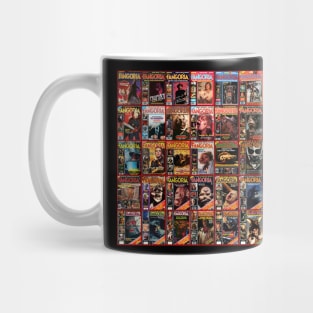 Gorey Movie Magazine Collage Mug